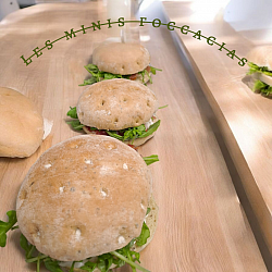 Minis foccacias